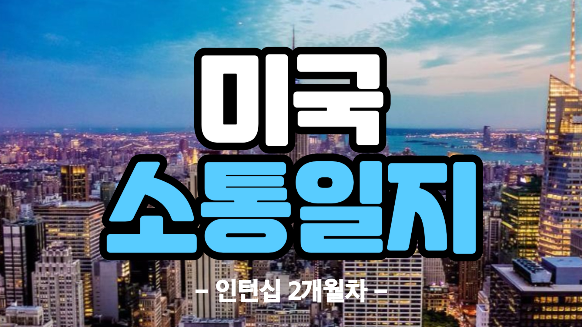 [미국] 인턴십 2개월차 (24/11/11~24/11/17)
